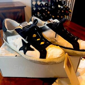 Golden Goose Super-Star Double Quarter with List, size 40